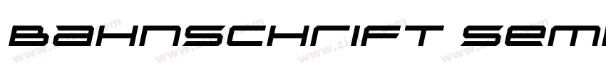 Bahnschrift SemiBold字体转换